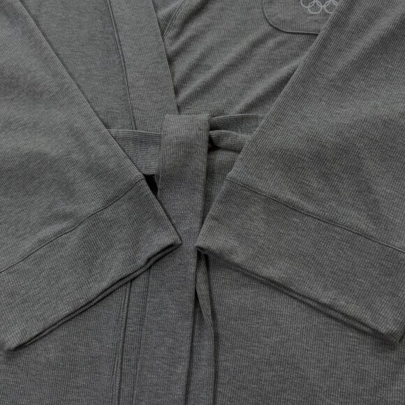 SKIMS Soft Lounge Robe Team USA Heather Gray XL - Picture 7 of 12